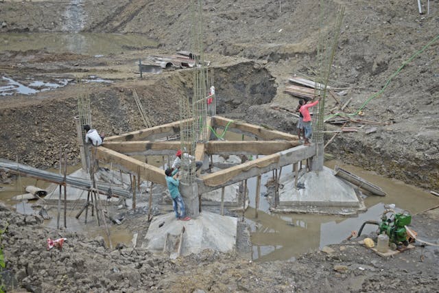Environmental monitoring during water infrastructure construction in Kenya