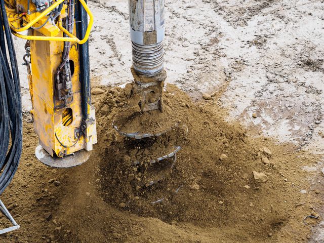 Site investigation borehole drilling in Kenya